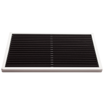 24.00.902 door-line Deurmat 'Urban' wit 58x36cm
