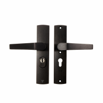 AXA 6662 All Black VH garnituur kruk/kruk met kerntrekbeveiliging SKG3, PC55