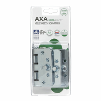 AXA Smart veiligheidssscharnier ronde hoek 89x89mm staal gegalvaniseerd- set van 3