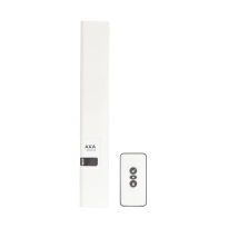 Axa raamopener elektrisch op afstand bedienbaar 2902-65-98 voor draairaam DIN links wit