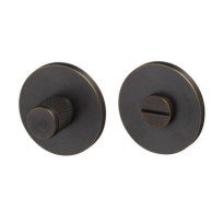 Buster and Punch Cross rond toiletgarnituur 57mm smoked bronze