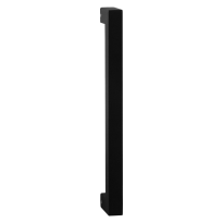 Deurgreep recht GPF11 22x500mm hoogte 55mm zwart