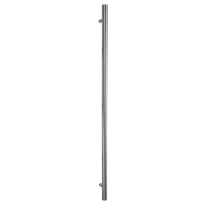 Deurgreep T-model GPF16 25x350mm hart op hart maat 300mm RVS geborsteld