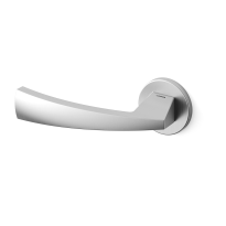 Deurkruk op rozet Mitos 1131 satinchrome 51x6mm - linkswijzend