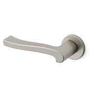 Deurkruk op rozet Ola 1071 mat nikkel 51x6mm - linkswijzend