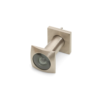 Deurspion vierkant 200° 40-65mm RVS