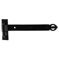 Duimheng met scharnier smeedijzer zwart, 1000 mm