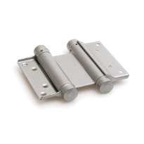 Dulimex bommerscharnier dubbelwerkend zilvergrijs, 125 mm lang