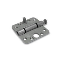 Dulimex Glijlagerscharnier Ronde Hoeken Verzinkt 89x89 mm SKG***