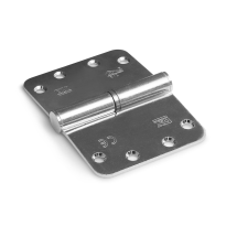 Dulimex kogelstiftpaumelle kantelaaf staal ronde hoek 125x89mm SKG3 DIN rechts