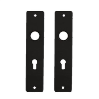 Dulimex kortschild 180x41x6,5 mm D&N slot PC72 BE zwart