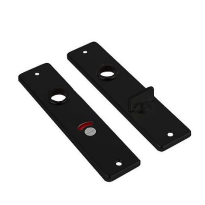 Dulimex kortschild WC Badkamerslot WC55 binnendeur zwart