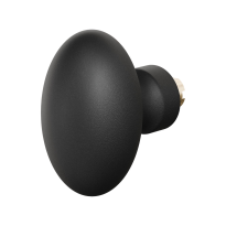 Ei-knop GPF9851.61 zwart t.b.v. veiligheidsschilden vast