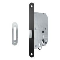 GPF0101.1Z Kastslot Cilinder PC55 zwart egaal