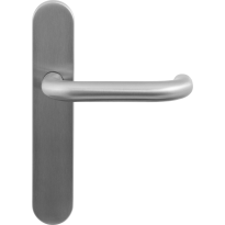 GPF1005.20 Hoa deurkruk op langschild WC63/8 grote knop