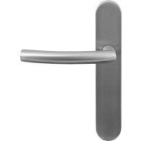 GPF1075.20L Tonga deurkruk op langschild PC72 linkswijzend