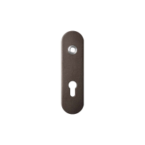 GPF1110.A1L kortschild afgerond PC72 linksdraaiend Dark blend