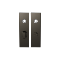 GPF1115.A1 kortschild rechthoekig WC63/8 grote knop Dark blend