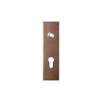 GPF1115.A2L kortschild rechthoekig PC72 linksdraaiend Bronze blend