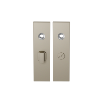 GPF1115.A4 kortschild rechthoekig WC55/8 grote knop Champagne blend