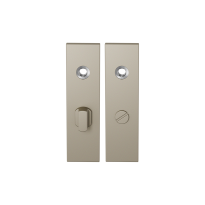 GPF1115.A4 kortschild rechthoekig WC63/8 grote knop Champagne blend