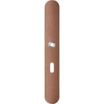 GPF1170.A2R langschild afgerond BB56 rechtsdraaiend Bronze blend