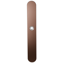 GPF1170.A2R langschild afgerond blind rechtsdraaiend Bronze blend
