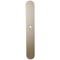GPF1170.A4L langschild afgerond blind linksdraaiend Champagne blend