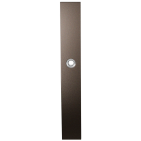 GPF1175.A1L langschild rechthoekig blind linksdraaiend Dark blend