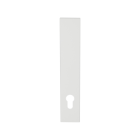 GPF1225.62L/R langschild rechthoekig PC92 zonder krukgat links-/ rechtsdraaiend wit