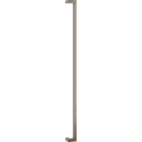 GPF13 deurgreep verkropt 22x22x1000mm hoogte 60mm Mocca blend