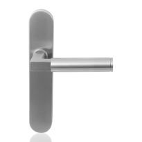 GPF2082.20R Kuri deurkruk op langschild BB72 rechtswijzend