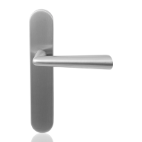 GPF3100.20 Pirau deurkruk op langschild WC63/8 normale knop