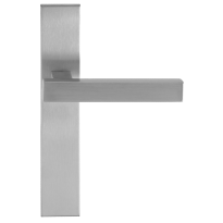 GPF3115.25 Hinu deurkruk op langschild WC57/5 normale knop