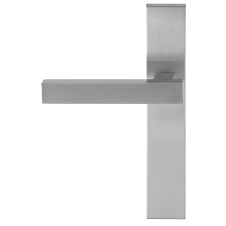 GPF3115.25L Hinu deurkruk op langschild PC72 linkswijzend