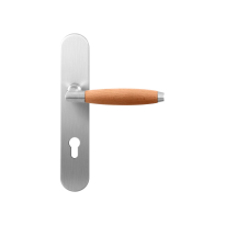 GPF4041.20R Ika XL deurkruk op langschild PC72 rechtswijzend