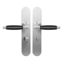 GPF4130.20 Ika deurkruk op langschild WC63/8 normale knop