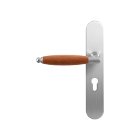 GPF4136.20L Ika XL deurkruk op langschild PC55 linkswijzend