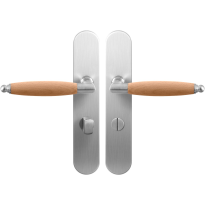 GPF4141.20 Ika XL deurkruk op langschild WC63/8 normale knop