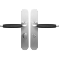 GPF4331.20 Ika XL deurkruk op langschild WC63/8 grote knop