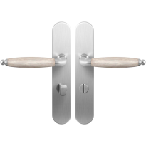 GPF4343.20 Ika XL deurkruk op langschild WC63/8 normale knop