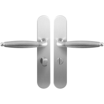 GPF4346.20 Ika XL deurkruk op langschild WC57/5 normale knop