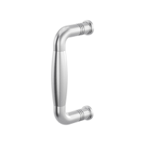 GPF4946.09A deurgreep Ika RVS geborsteld gebogen130x60/114mm