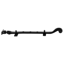 GPF6610.60 raamuitzetter 310mm, inclusief 2 pennen smeedijzer zwart