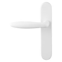 GPF8222.60L Pepe deurkruk op langschild wit linkswijzend