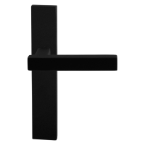 GPF8223.25 Toro+ deurkruk op langschild zwart blind