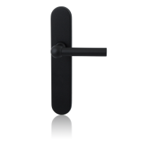 GPF8235.20 Hipi deurkruk op langschild zwart PC72