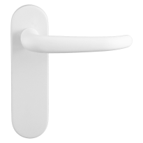 GPF8252.50 Tino deurkruk op kortschild wit blind