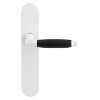 GPF8262.60 Ika deurkruk op langschild wit blind