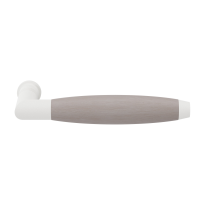 GPF8278 Ika XL deurkruk wit/eiken whitewash